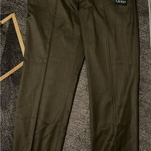New Lauren Ralph Lauren Men's Dark Olive Chinos